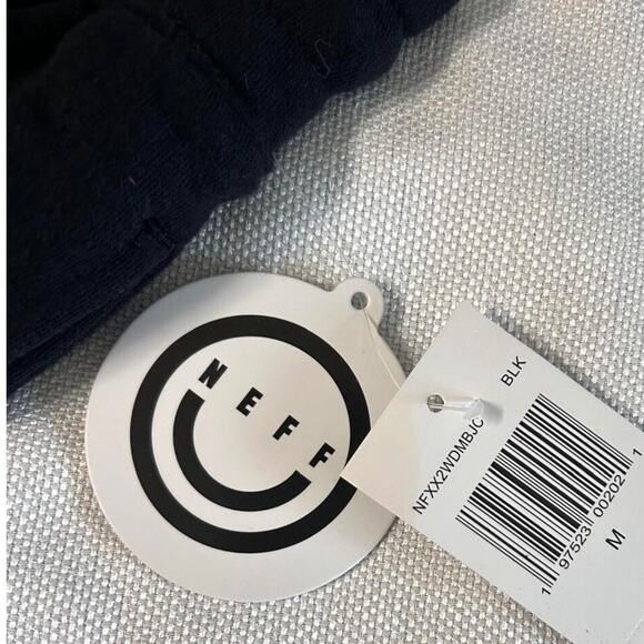 Mens Classic Y2k Neff Weird Times Sweatpants Jogger - Black, Medium NWT - Picture 7 of 11